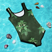 Load image into Gallery viewer, Girl's All-Over Print Kids Swimsuit