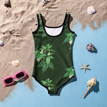 Load image into Gallery viewer, Girl's All-Over Print Kids Swimsuit