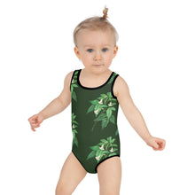 Load image into Gallery viewer, Girl's All-Over Print Kids Swimsuit