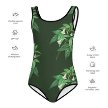 Load image into Gallery viewer, Girl's All-Over Print Kids Swimsuit
