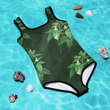 Load image into Gallery viewer, Girl's All-Over Print Kids Swimsuit