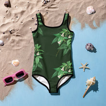 Load image into Gallery viewer, Girl's All-Over Print Kids Swimsuit
