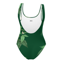 Load image into Gallery viewer, Women's Green One-Piece Swimsuit