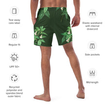 Load image into Gallery viewer, Men's All-Over Print Recycled Swim Trunks