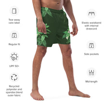 Load image into Gallery viewer, Men's All-Over Print Recycled Swim Trunks