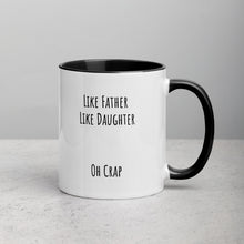 Load image into Gallery viewer, Like Daughter Father’s Day Mug with Color Inside