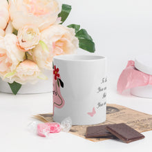 Load image into Gallery viewer, White glossy mug