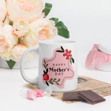 Load image into Gallery viewer, White glossy mug