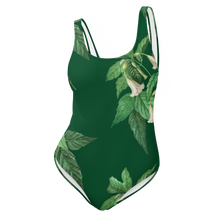 Load image into Gallery viewer, Women's Green One-Piece Swimsuit
