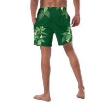 Load image into Gallery viewer, Men's Green Swim Trunks

