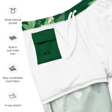 Load image into Gallery viewer, Men's Green Swim Trunks
