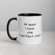 Perfect Child Father’s Day Mug with Color Inside